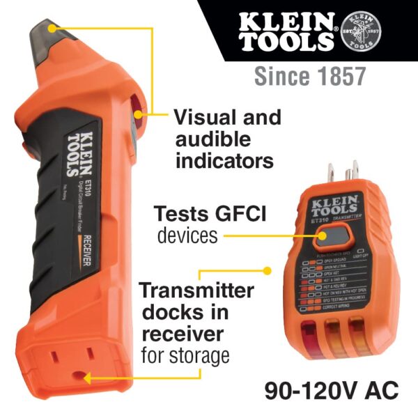Klein Tools 80016 Circuit Breaker Finder Tool Kit - Image 2