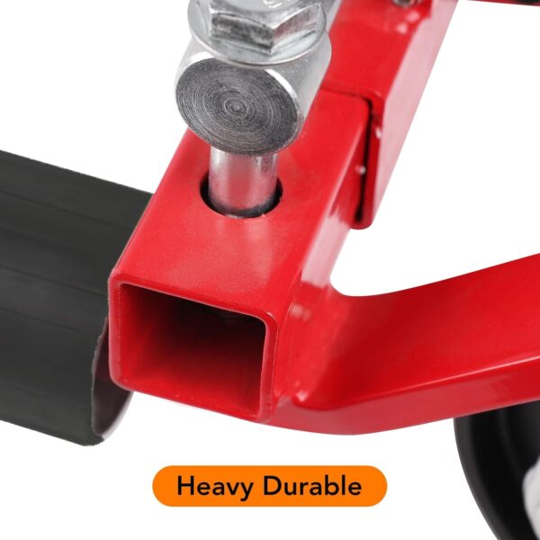 GAOMON Car Wheel Dolly, 1500LBS Capacity Car Dolly with Hydraulic Tire Jack - Image 2