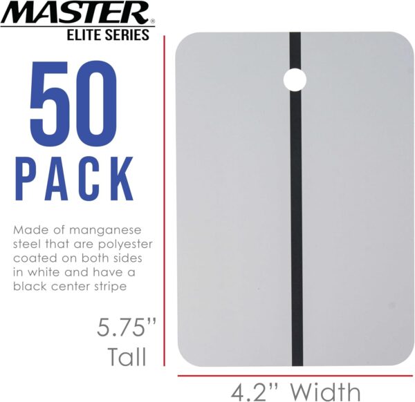 Master Elite Paint Color Matching Spray Out Metal Panel Cards - Image 3