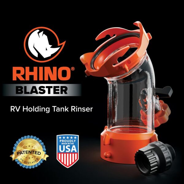 Camco Rhino Blaster RV Tank Rinser with Backflow Preventer - Image 2