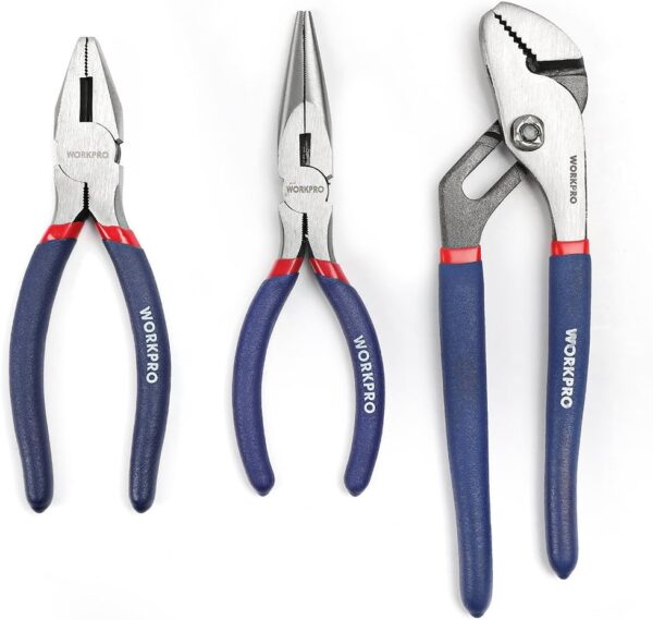 WORKPRO 125-Piece Household Tool Kit - Image 2