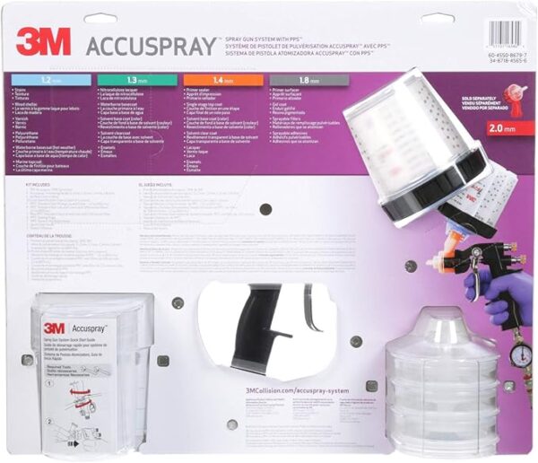 3M 16580 Accuspray Paint Spray Gun System with Original PPS - Image 2