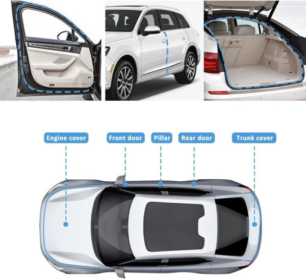 20Ft Car Door Seal Strip - Image 2