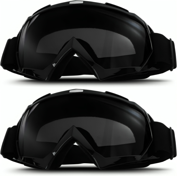 Motorcycle Goggles ATV Dirt Bike Anti Scratch Motocross UV400 Protect Bendable Eyewear