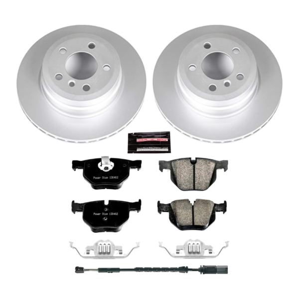 Power Stop CRK7429 Rear Z23 Evolution Geomet® Coated Brake Kit and 1 Rear Sensor Wire - Image 3