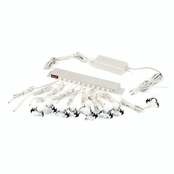 Department 56 Building and Accessory Lighting System,White/ Black