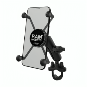 RAM Mounts X-Grip Large Phone Mount with Handlebar U-Bolt Base RAM-B-149Z-A-UN10U