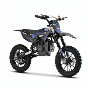 MotoTec Thunder 50cc 2-Stroke Kids Gas Dirt Bike Blue